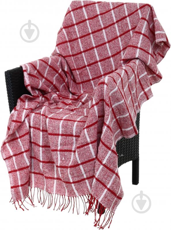 Плед 130x180 см красный Sensio - фото 1