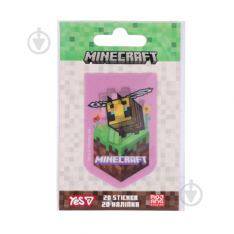 Наклейка YES 2D Minecraft Spring Bee 708513 - фото 3