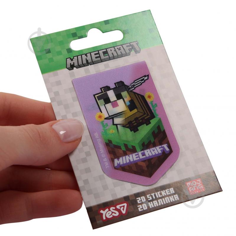 Наклейка YES 2D Minecraft Spring Bee 708513 - фото 4