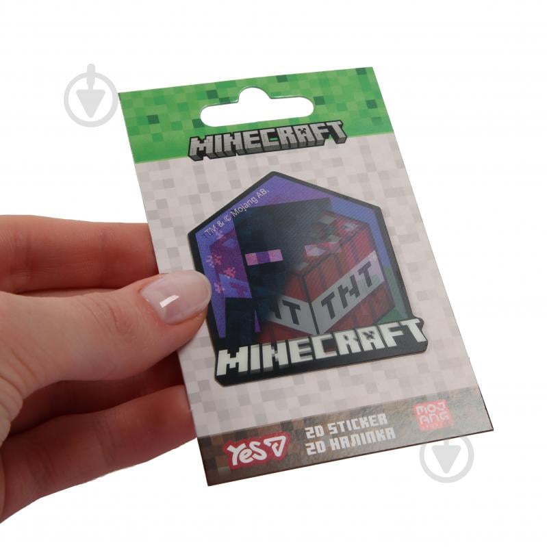 Наклейка YES 2D Minecraft TNT 708508 - фото 4