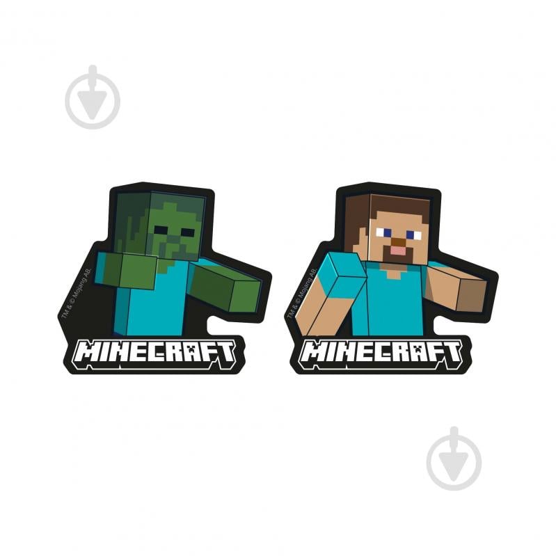 Наклейка YES 2D Minecraft Zombie 708597 - фото 2