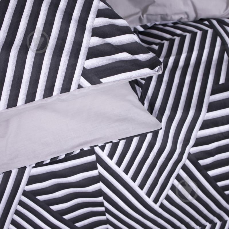 Комплект постельного белья Ranforce Elite 17-0629 Diamond Black White 2х160х220 см черный/белый MirSon - фото 5 Комплект постельного белья Ranforce Elite 17-0629 Diamond Black White 2х160х220 см черный/белый MirSon - фото 5