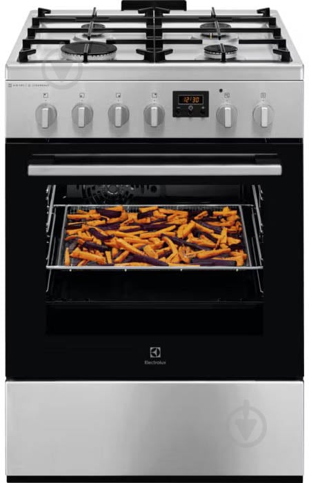 Плита комбінована Electrolux LKK660220X - фото 1
