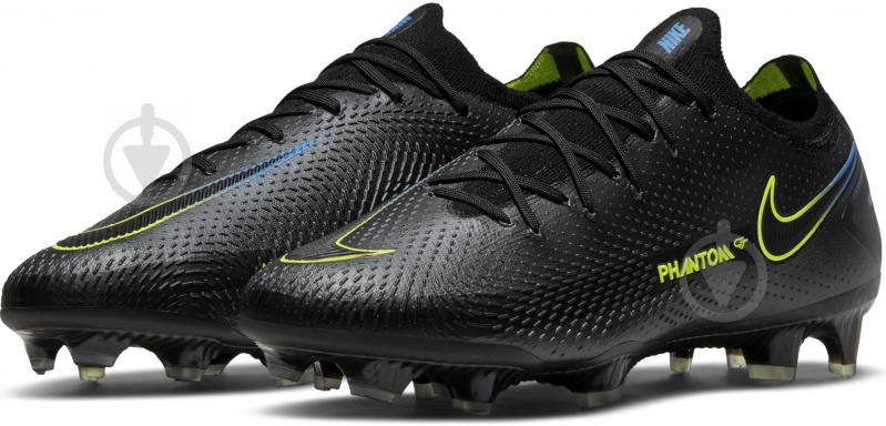 Бутсы Nike PHANTOM GT ELITE FG CK8439-090 р.44 черный - фото 1