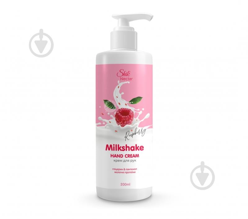 Крем для рук Shik Milk Shake Малина Nectar 200 мл - фото 1 Крем для рук Shik Milk Shake Малина Nectar 200 мл - фото 1