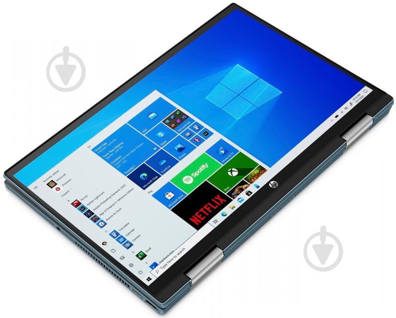 Ноутбук HP Pavilion x360 14-dy0026ua 14" (464H7EA) blue - фото 6