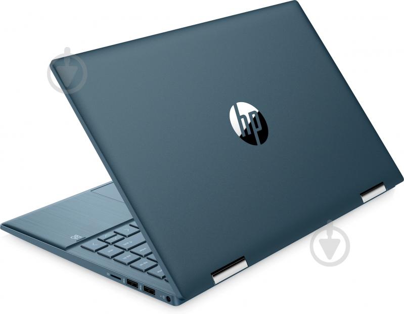 Ноутбук HP Pavilion x360 14-dy0026ua 14" (464H7EA) blue - фото 4