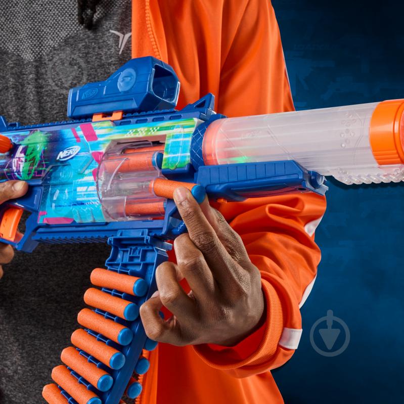 Бластер Nerf Nerf Loadout Cyberlight Ghost с LED-подсветкой G1824 - фото 2