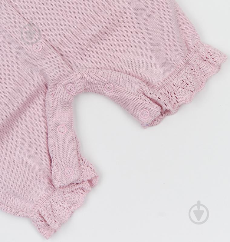 Комбинезон для девочки Mariknit р.62 розовый 1289 - фото 4
