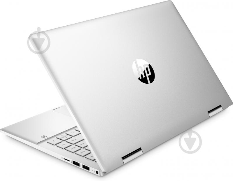 Ноутбук HP Pavilion x360 14-dy0027ua 14" (464H8EA) silver - фото 7