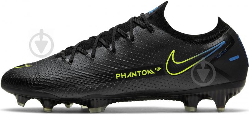 Бутси Nike PHANTOM GT ELITE FG CK8439-090 р.40,5 чорний - фото 4