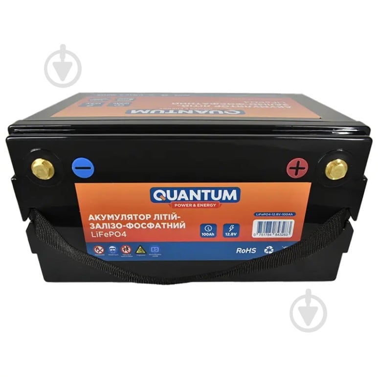 Батарея аккумуляторная для ИБП Quantum литий-железо-фосфатный QM-LiFePO4-12.8V-100Ah - фото 3