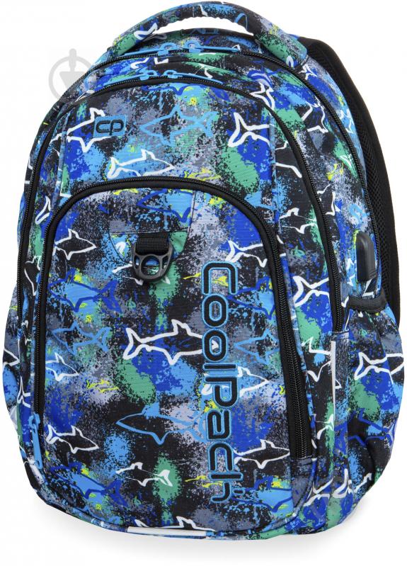 Рюкзак CoolPack STRIKE USB SHARKS - фото 1