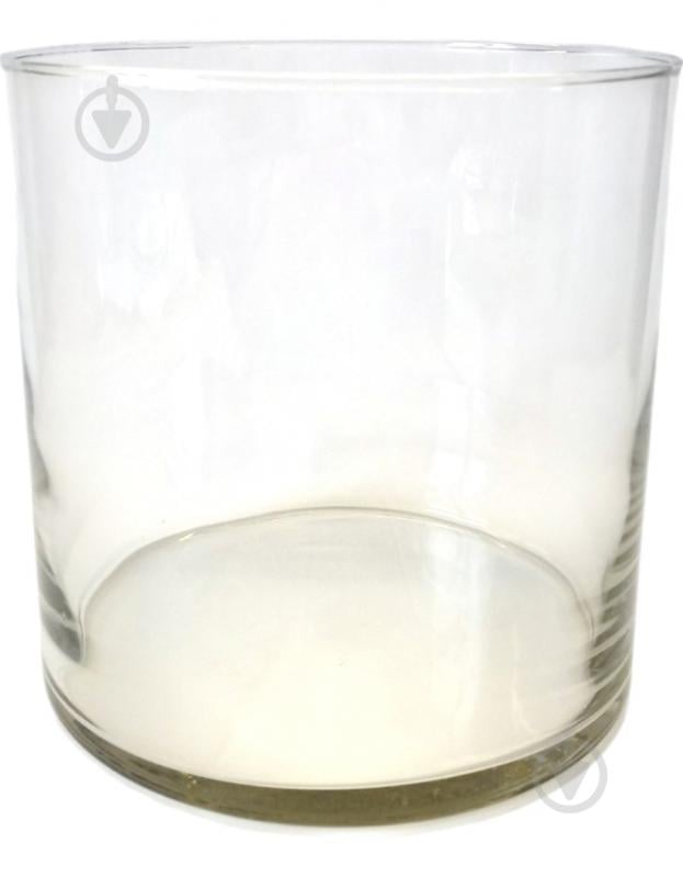 Ваза стеклянная цилиндр 20х20 прозрачный - фото 1 Ваза стеклянная цилиндр 20х20 прозрачный - фото 1