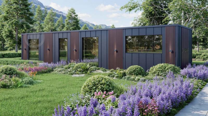 Модульная сауна SN46 Budmall Модульная Сауна - фото 6 Модульная сауна SN46 Budmall Модульная Сауна - фото 6