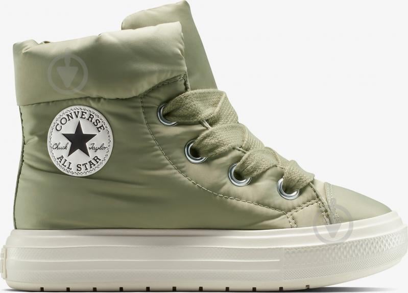 Ботинки Converse Chuck Taylor All Star Elements Boot A14275C-368 р.40 зеленый - фото 1