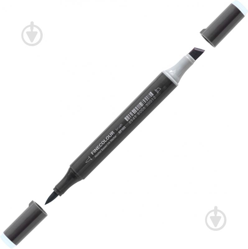 Маркер спиртовий FINECOLOUR Brush-mini EF103-99 холодний синій - фото 1 Маркер спиртовий FINECOLOUR Brush-mini EF103-99 холодний синій - фото 1