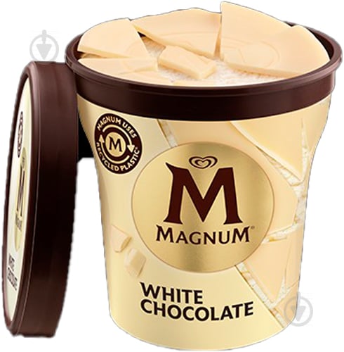 Мороженое Лімо Magnum pint White chocolate 440мл / 297г - фото 2