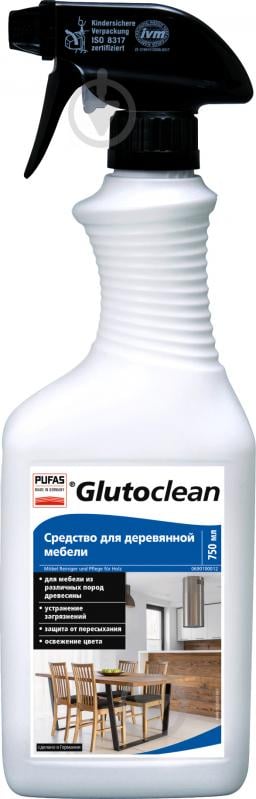 Засіб Glutoclean для очищення дерев’яних меблів 0,75 л - фото 1