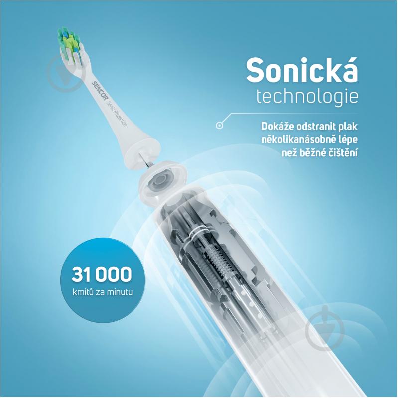 Електрична зубна щітка Sencor SOC 4010BL - фото 7