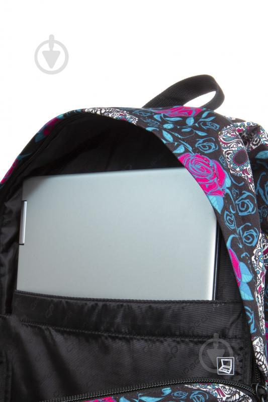 Рюкзак CoolPack CROSS USB SCULLS & ROSES - фото 4