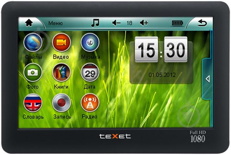 MP3-плеер TEXET T-979HD 4GB Black (T-979) - фото 1