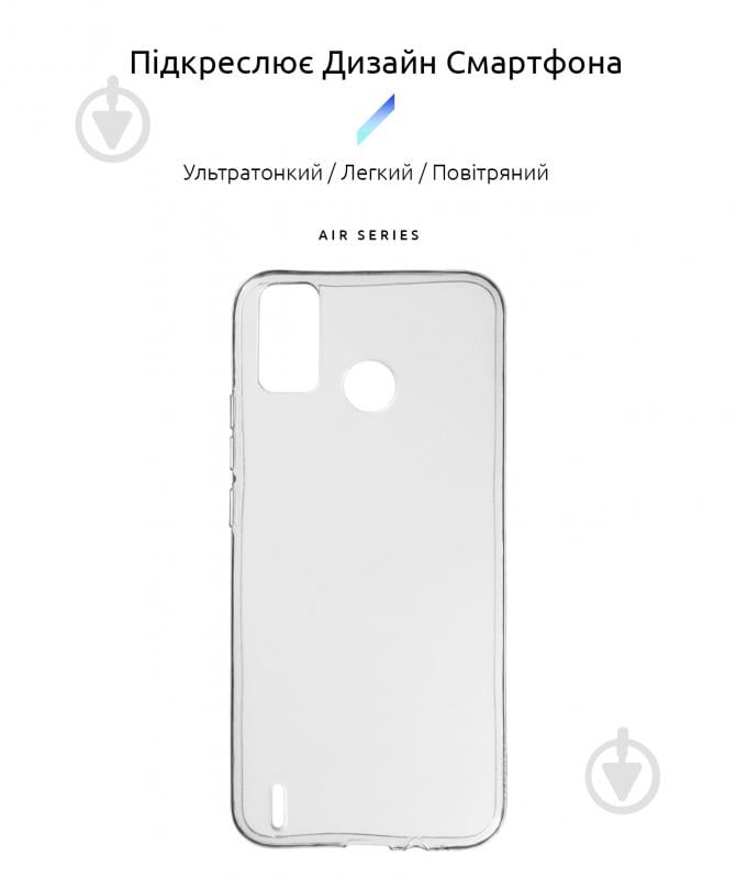 Панель Armorstandart ARM62182 Air Series для TECNO Spark 6 Go Transparent - фото 2