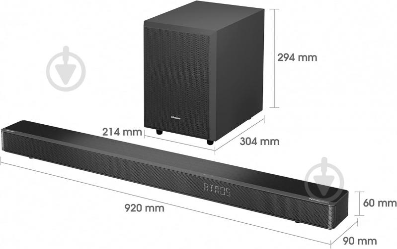 Саундбар Hisense AX3120G - фото 6 Саундбар Hisense AX3120G - фото 6