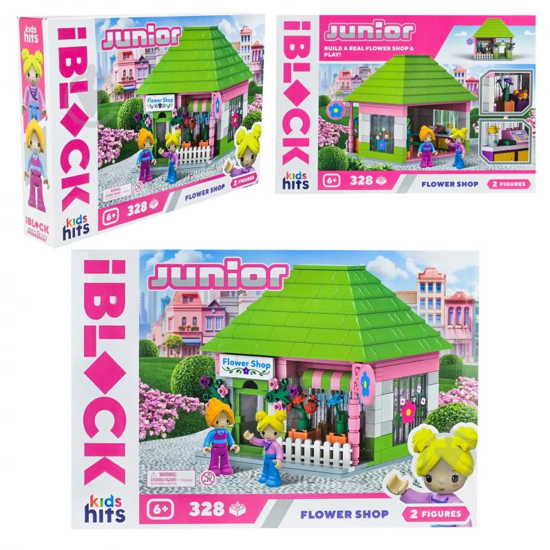 Конструктор Iblock Kids Hits JUNIOR 328 деталей KH08/013/11 - фото 1