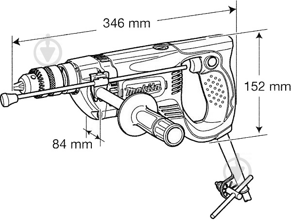 Дрель безударная Makita 6305 - фото 4