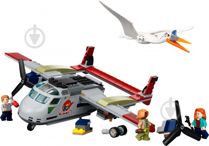 Конструктор LEGO Jurassic World Кетцалькоатль: нападение на самолёт 76947 - фото 3