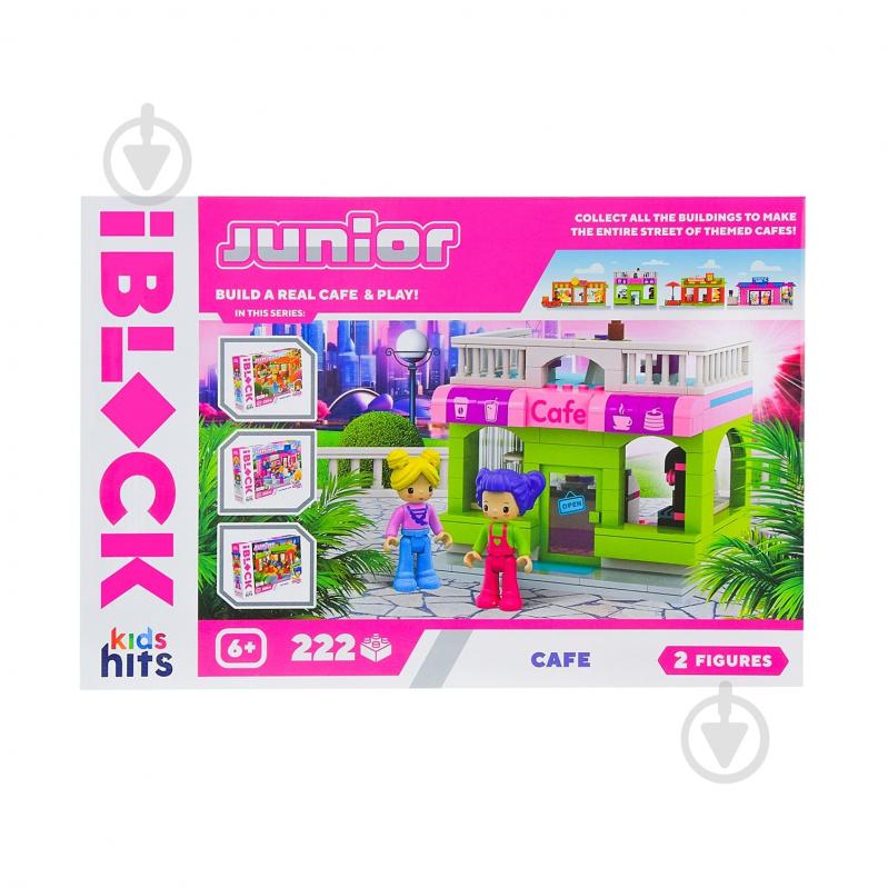 Конструктор Iblock Kids Hits JUNIOR 222 детали KH08/003/4 - фото 3