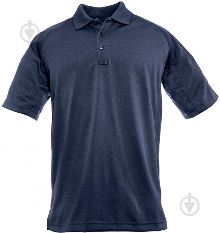 Поло 5.11 Tactical Performance Polo - Short Sleeve Synthetic Knit р.S темно-синий - фото 3