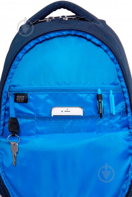 Рюкзак CoolPack B30062 Dart II Dots blue/navy - фото 4 Рюкзак CoolPack B30062 Dart II Dots blue/navy - фото 4