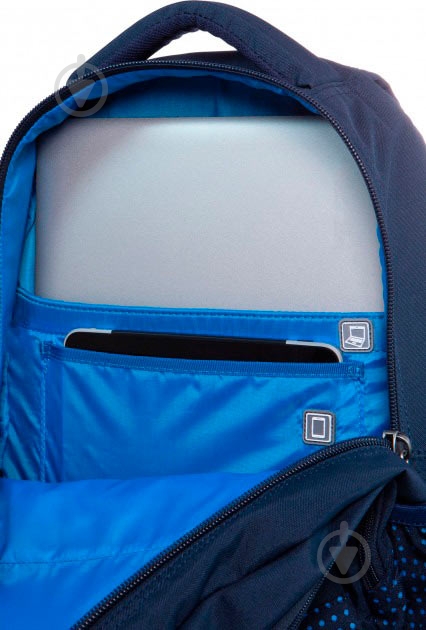 Рюкзак CoolPack B30062 Dart II Dots blue/navy - фото 5 Рюкзак CoolPack B30062 Dart II Dots blue/navy - фото 5