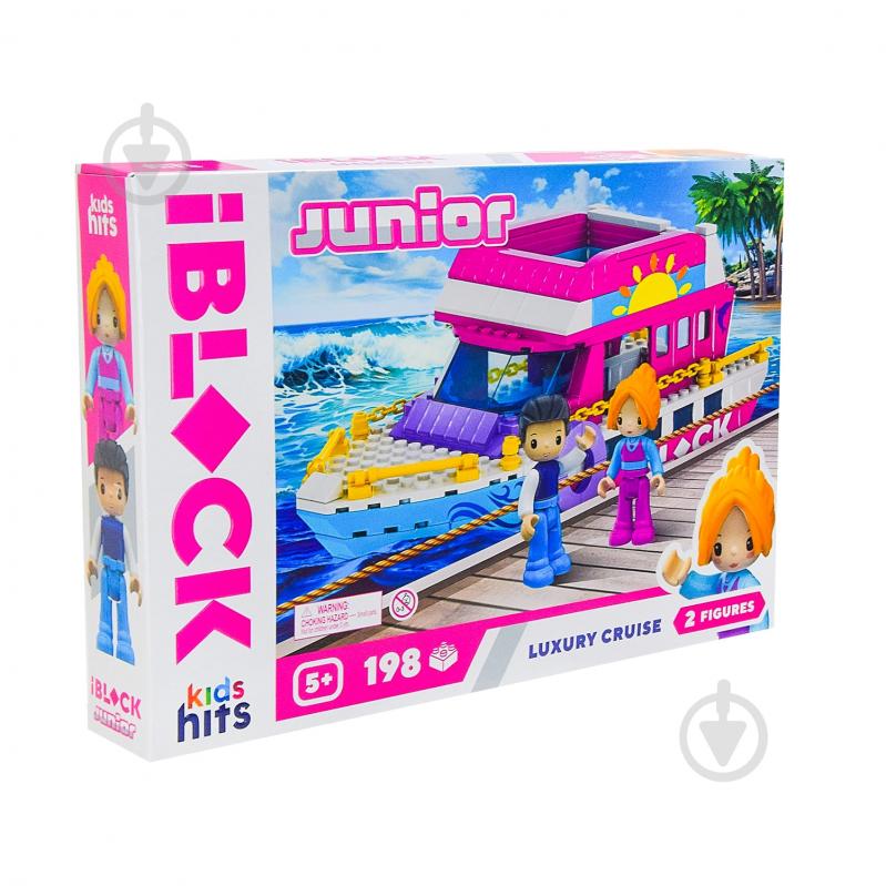 Конструктор Iblock Kids Hits JUNIOR 198 деталей KH08/006/3 - фото 3