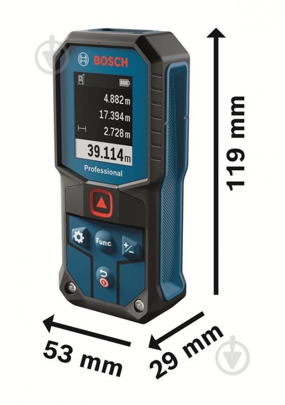 Дальномер лазерный Bosch Professional GLM 40-31 0601075000 - фото 4