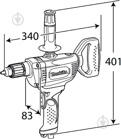 Дриль Makita DS4012 - фото 3