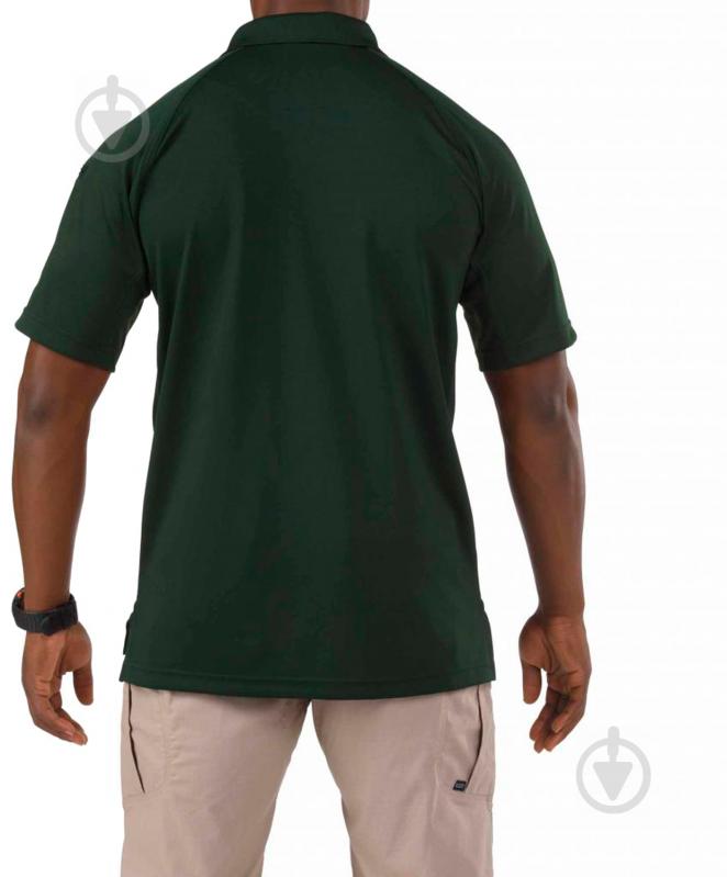 Поло 5.11 Tactical Performance Polo - Short Sleeve Synthetic Knit р.S зелений - фото 2