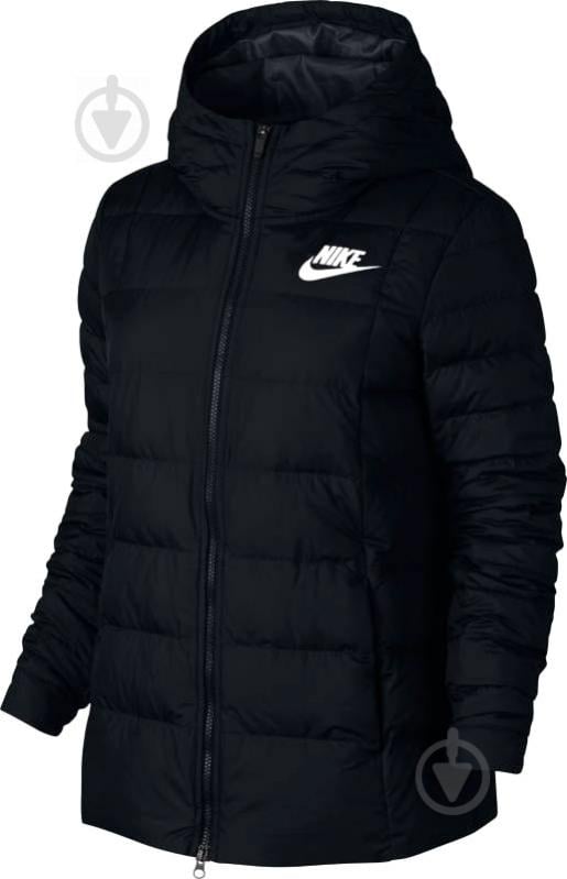 Пуховик жіночий зимовий Nike W NSW DWN FILL JKT HD 854862-010 р.S чорний - фото 1