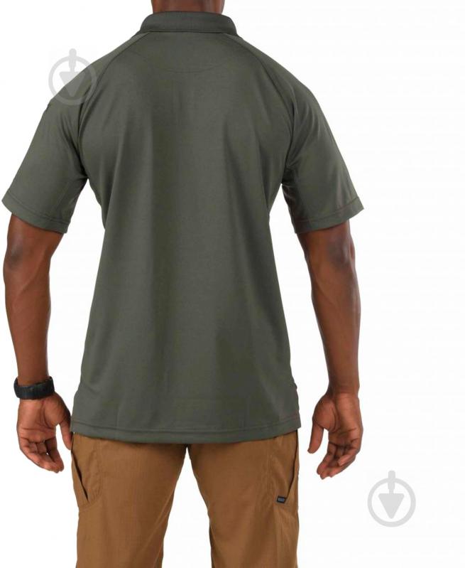 Поло 5.11 Tactical Performance Polo - Short Sleeve Synthetic Knit р.M зелений - фото 2