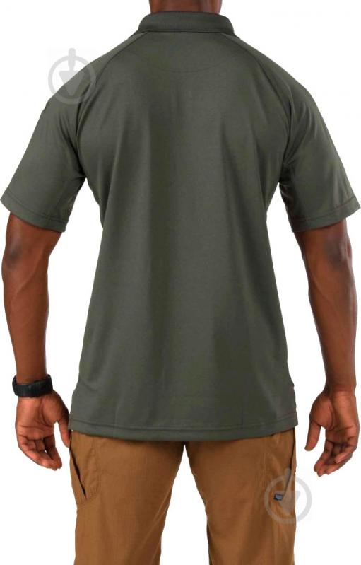 Поло 5.11 Tactical Performance Polo - Short Sleeve Synthetic Knit р.S зеленый - фото 2