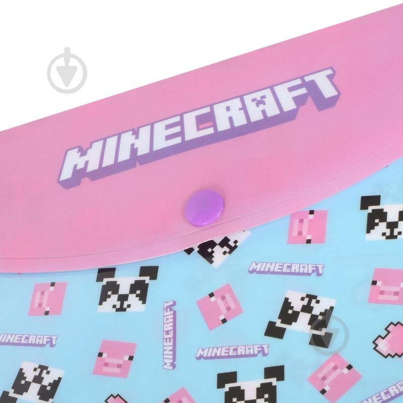 Папка-конверт на кнопке B5 Minecraft Spring YES - фото 2