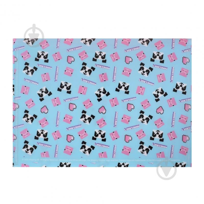 Папка-конверт на кнопке B5 Minecraft Spring YES - фото 4