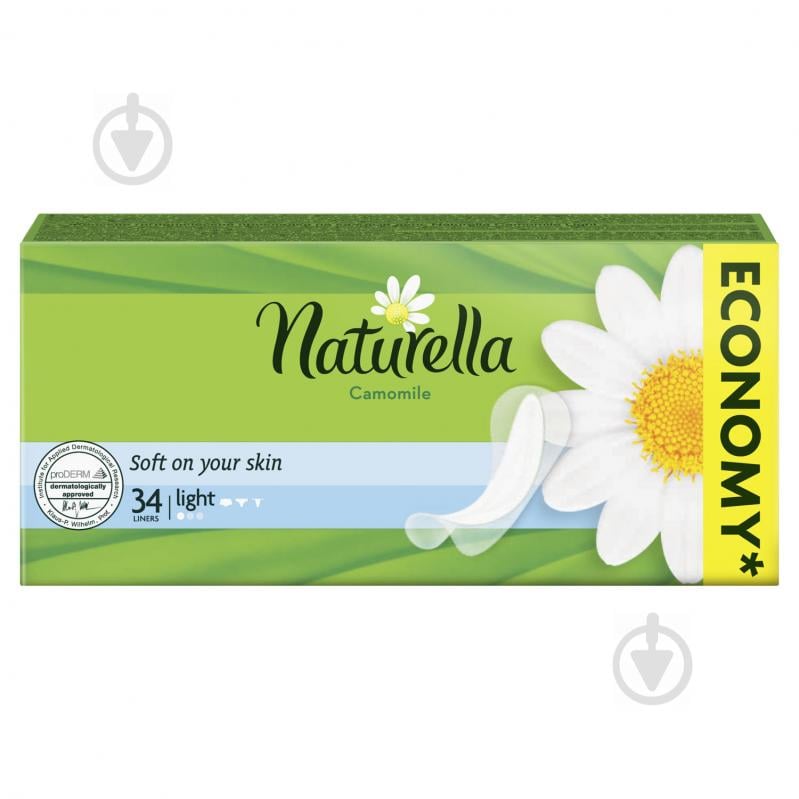 Прокладки ежедневные Naturella Camomile Deo light 34 шт. - фото 2