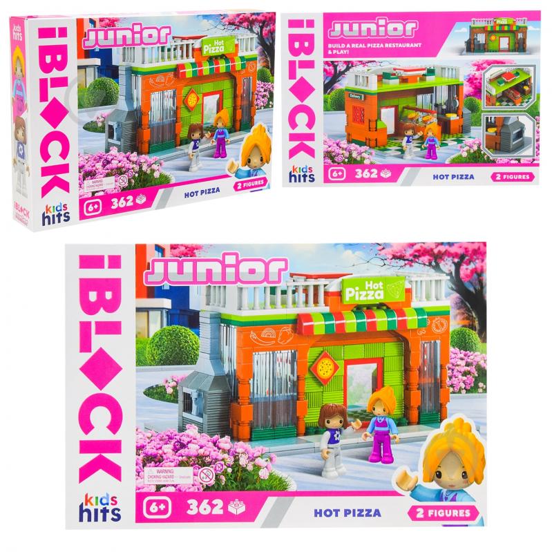 Конструктор Iblock Kids Hits JUNIOR 362 деталі KH08/013/4 - фото 1