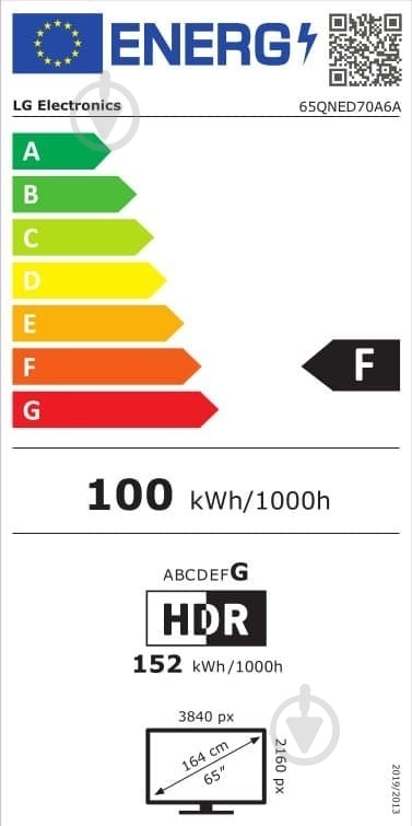 Телевизор LG 65QNED70A6A 65" 4k Smart TV QNED AI - фото 2