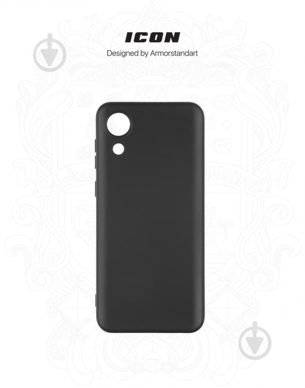 Накладка Armorstandart ICON Case for Samsung A03 Core (A032) Black (ARM60878) - фото 3