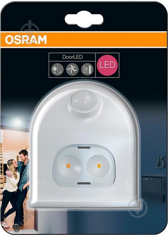 ВИТРИНА! Ночник Osram Door LED с сенсором 0,5 Вт белый - фото 10
