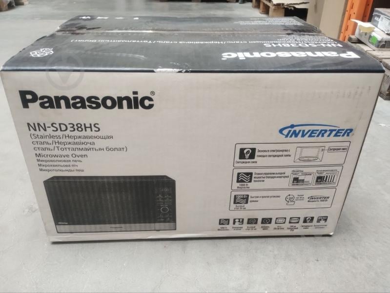 УЦІНКА! Мікрохвильова піч Panasonic NN-SD38HSZPE (УЦ №3783) - фото 8